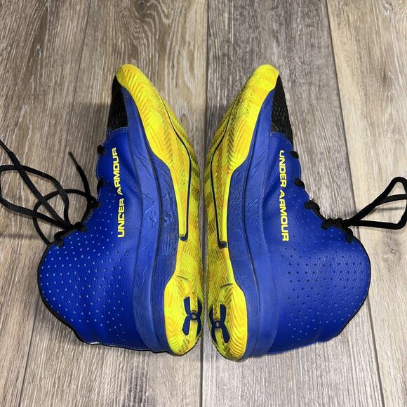 Under Armour Youth Size 6 Jet 2019 3022121-404 Blue Basketball Sneaker Shoes - Picture 9 of 12